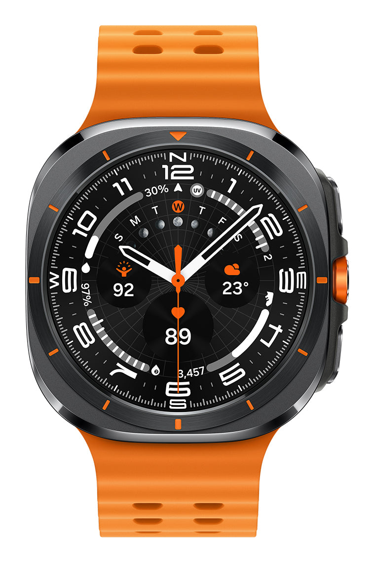 Samsung Galaxy Watch Ultra 3,81 cm (1.5") AMOLED 47 mm Digital 480 x 480 pixlar Pekskärm 4G Grå Wi-Fi GPS