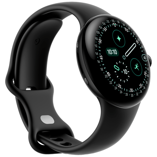 Google Pixel Watch 4 41mm Svart (Svart Rem) – Google