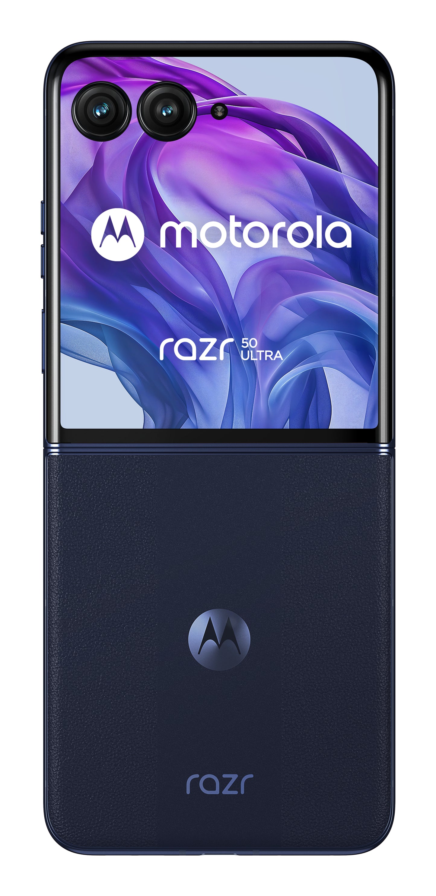 Motorola razr 50 Ultra 17,5 cm (6.9") Dubbla SIM-kort Android 14 5G USB Type-C 12 GB 512 GB 4000 mAh Marinblå