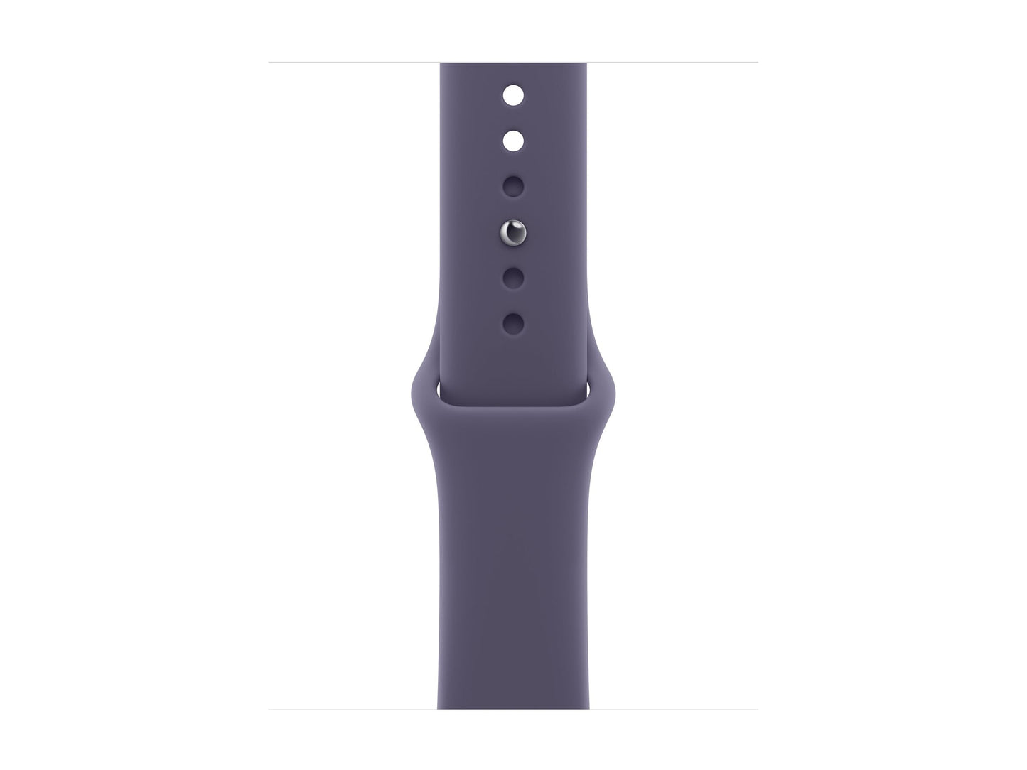 Apple Watch Series 11 42mm Silver (Purple Rubber Strap M/L)