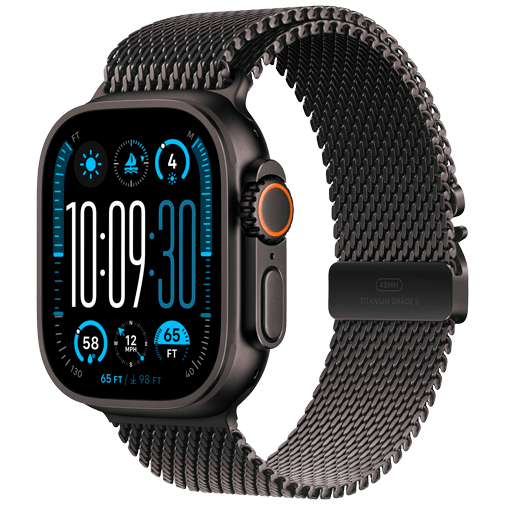 Apple Watch Ultra 2 Black (Black Metal Strap S) – Apple
