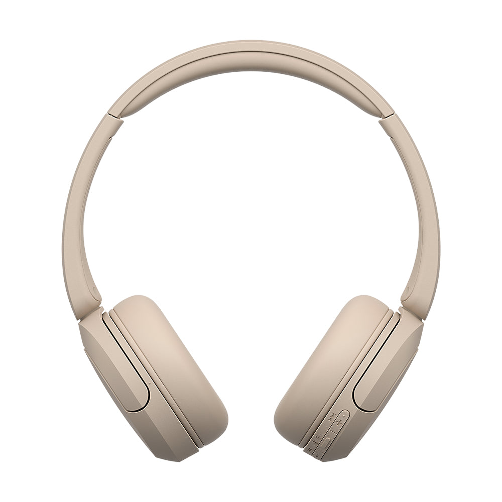 Sony WH-CH520 Headset Trådlös Huvudband Samtal/musik USB Type-C Bluetooth Laddningsställ Gräddfärgad