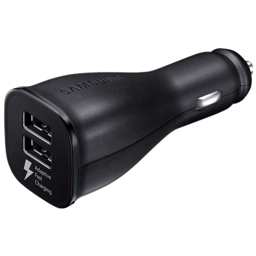Samsung Snabba Billaddare Dual USB + USB-C-Kabel EP-LN920 Svart – Samsung