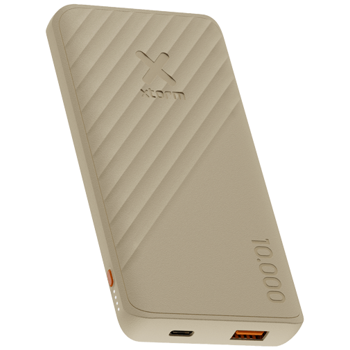 Xtorm Go2 USB-C Snabbladdare Powerbank 10.000mAh Beige – Xtorm