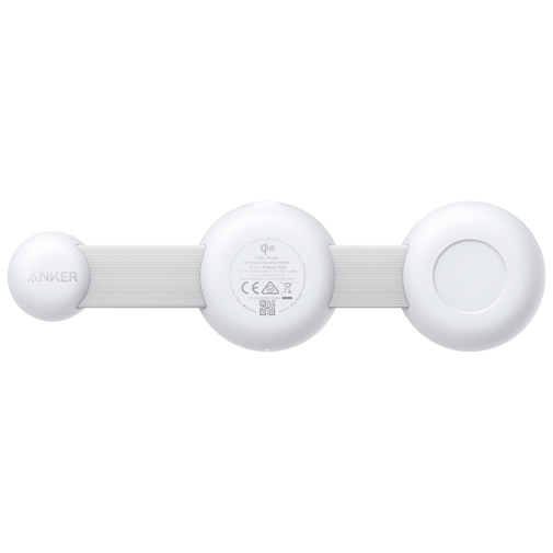 Anker MagGo 3-In-1 Fällbar Trådlös Snabbladdare Vit – Anker