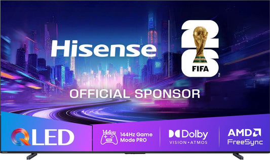 Hisense 100E7Q PRO 2.54 m (100") 4K Ultra HD Smart TV Wi-Fi Black – HISENSE