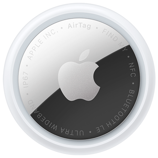 Apple AirTag (Andra Generationen) Vit 4-Pack – Apple