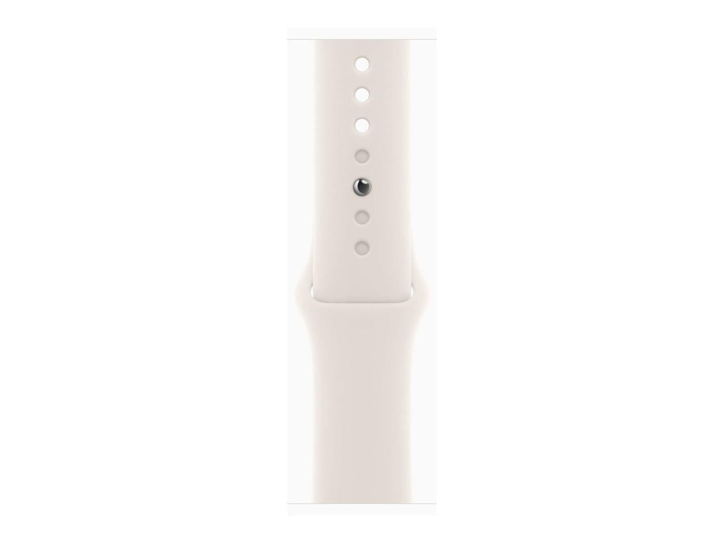 Apple Watch SE 3 44mm Guld (Beige Gummiband S/M)