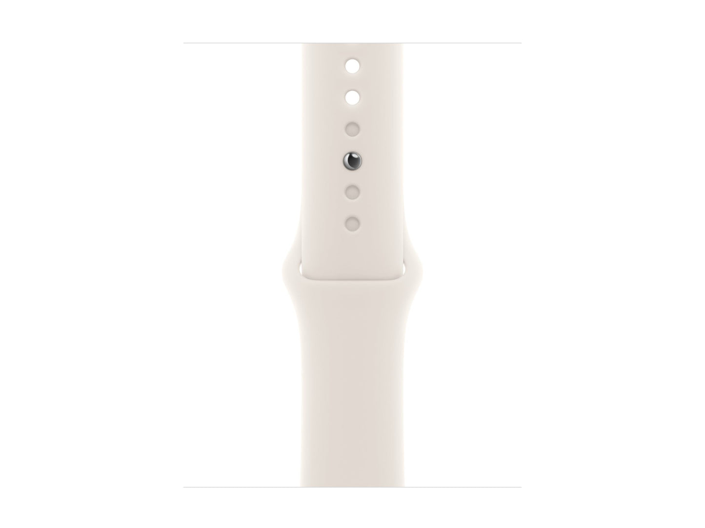 Apple Watch SE 3 40mm Gold (Beige Rubber Strap M/L)