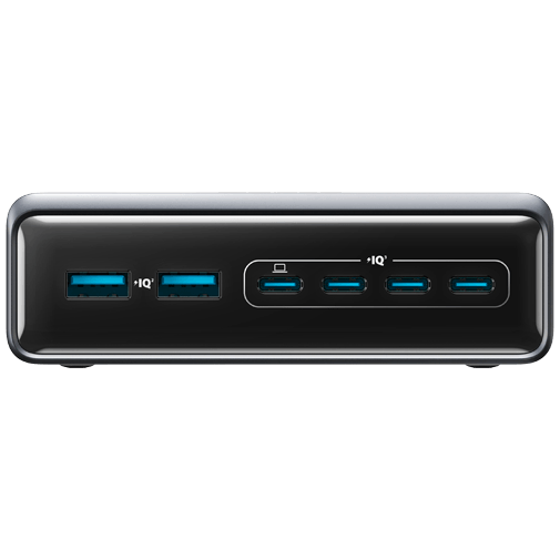 Anker Prime 6-In-1 Snabbladdare 200W Svart – Anker