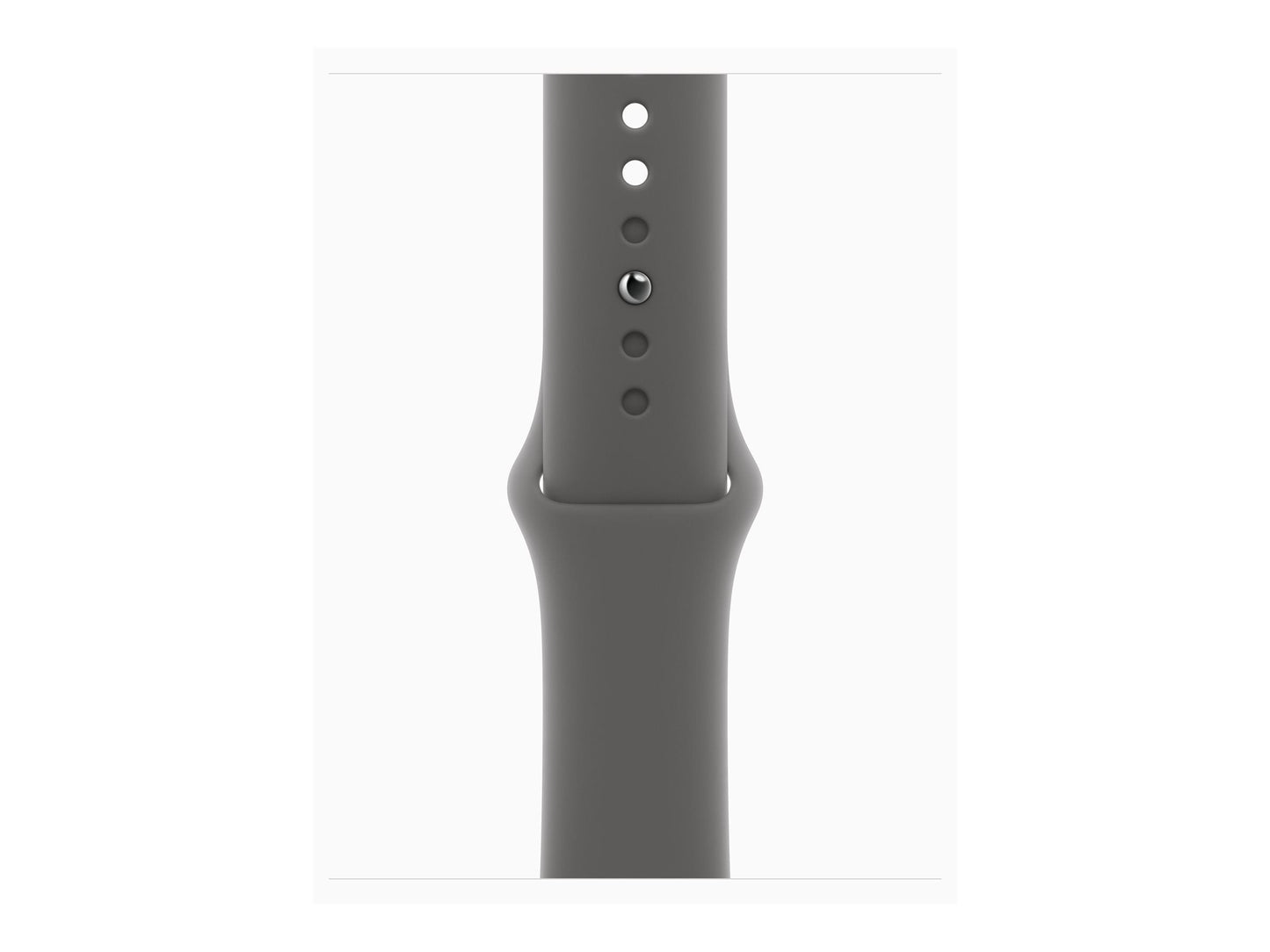 Apple Watch Series 11 42mm 5G Naturel Titanium (Grey Rubber Strap M/L)