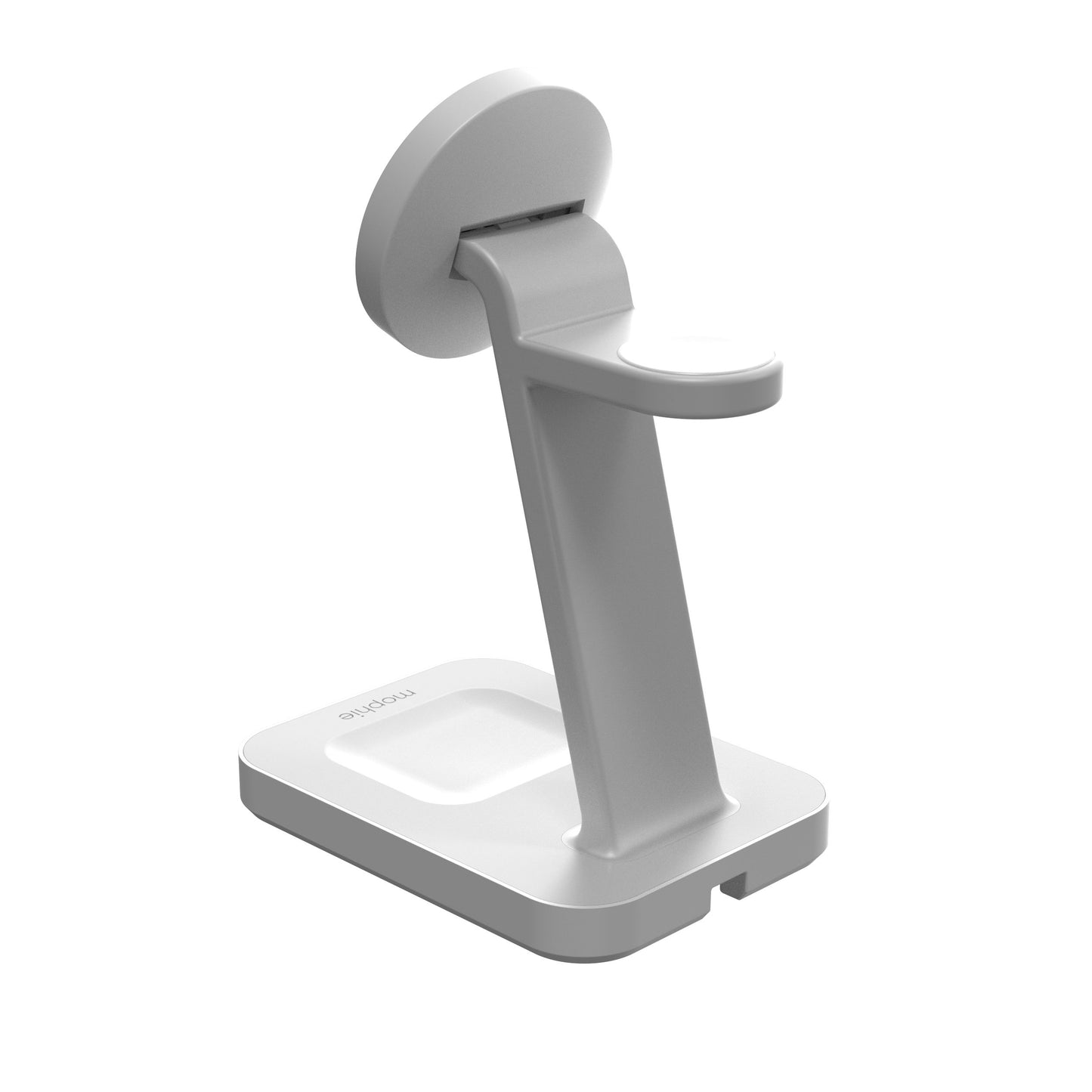 mophie Snap+ 3-in-1 Wireless Charge Stand Headset, Smartphone, Smartwatch Vit USB Trådlös laddning Snabb laddning inomhus