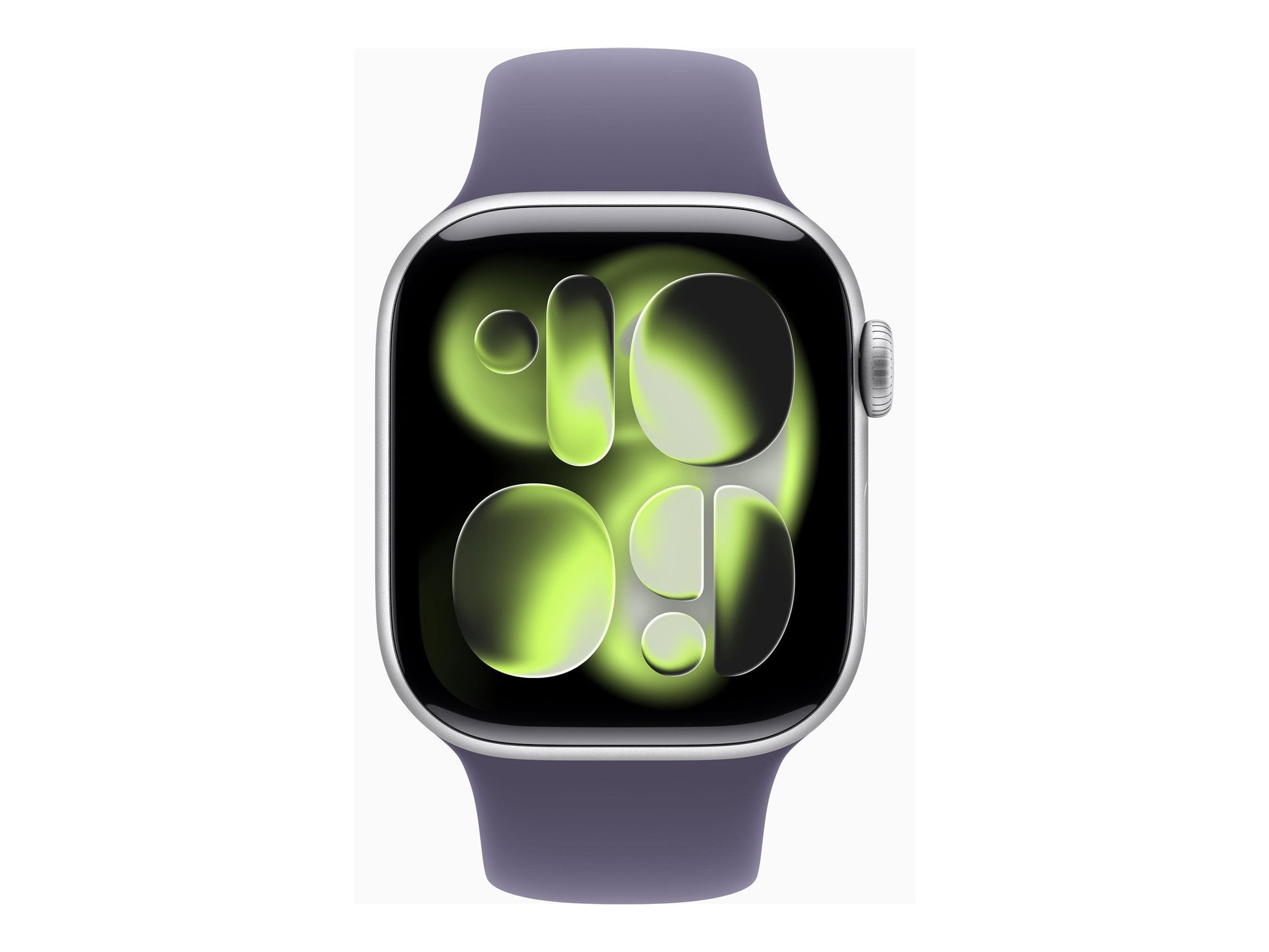 Apple Watch Series 11 42mm 5G Silver (Lila Gummiband S/M) – Apple
