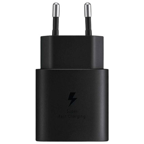 Samsung USB-C Snabbladdare 25W + USB-C Kabel EP-TA800 Svart – Samsung