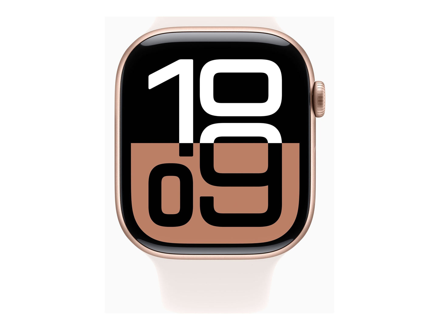 Apple Watch Series 10 46mm Gold (Rose Rubber Strap M/L)