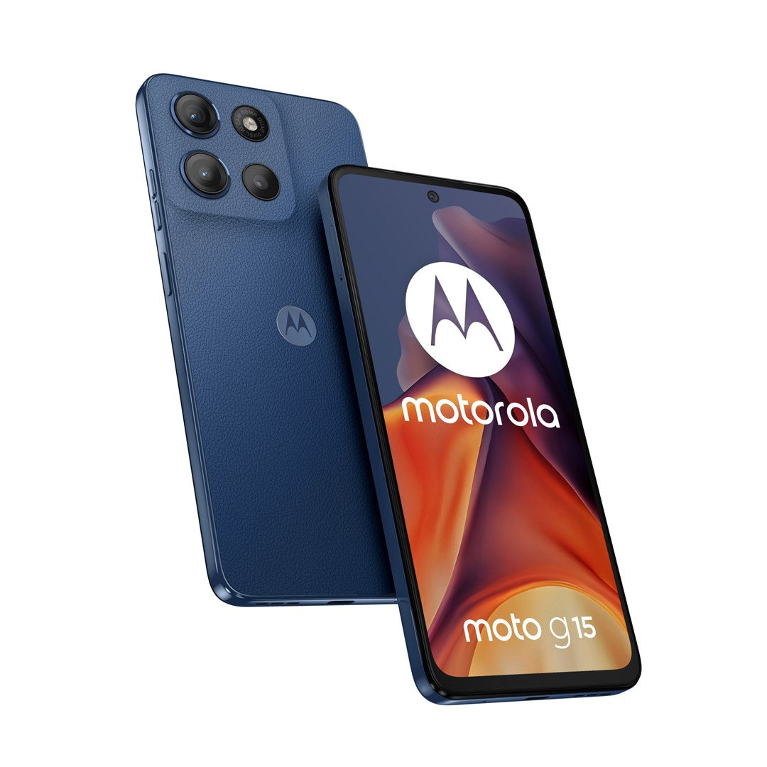 Motorola moto g15 17.1 cm (6.72") Dual SIM Android 15 4G USB Type-C 8 GB 128 GB 5200 mAh Navy