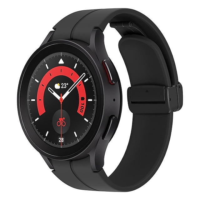 Samsung Galaxy Watch5 Pro 3,56 cm (1.4") OLED 45 mm Digital 450 x 450 pixlar Pekskärm 4G Svart Wi-Fi GPS