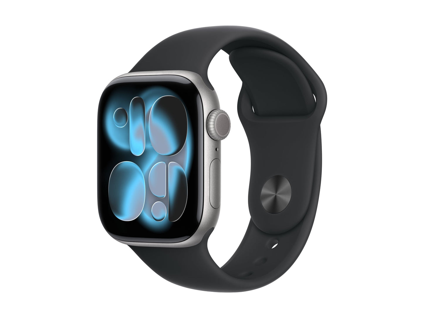 Apple Watch Series 11 42mm Grey (Black Rubber Strap M/L)