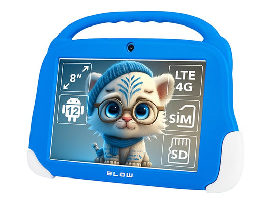 Tablet KidsTAB8 4G BLOW 4/64GB blue + case – BLOW