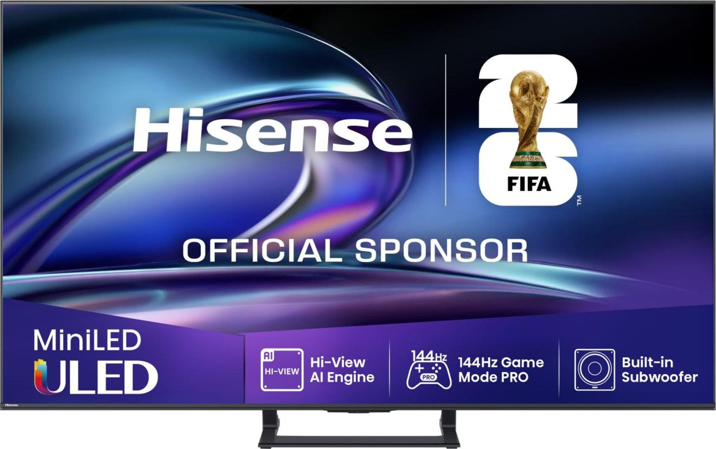 Hisense 55E8Q 139.7 cm (55") 4K Ultra HD Smart TV Wi-Fi Black, Grey 600 cd/m²