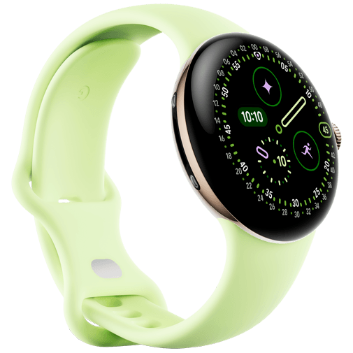 Google Pixel Watch 4 41mm Guld (Gele Rem) – Google