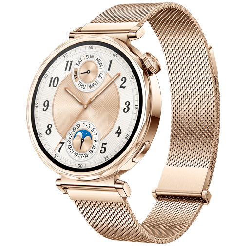 Huawei Watch GT 5 41mm Guld (Guld Milanese Rem) – Huawei
