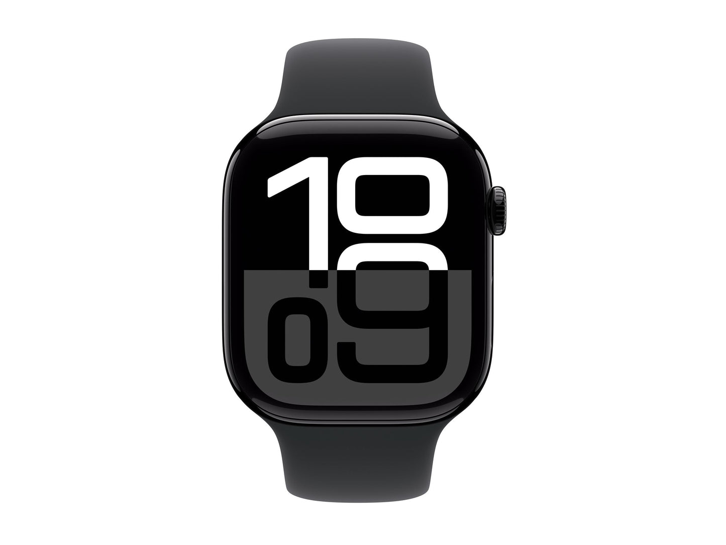 Apple Watch Series 10 46mm Black (Black Rubber Strap M/L)