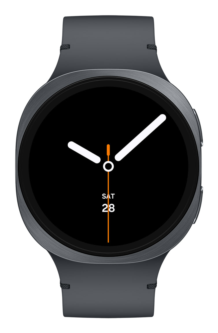 Samsung Galaxy Watch 8 3,81 cm (1.5") AMOLED 44 mm Digital 480 x 480 pixlar Pekskärm grafit Wi-Fi GPS