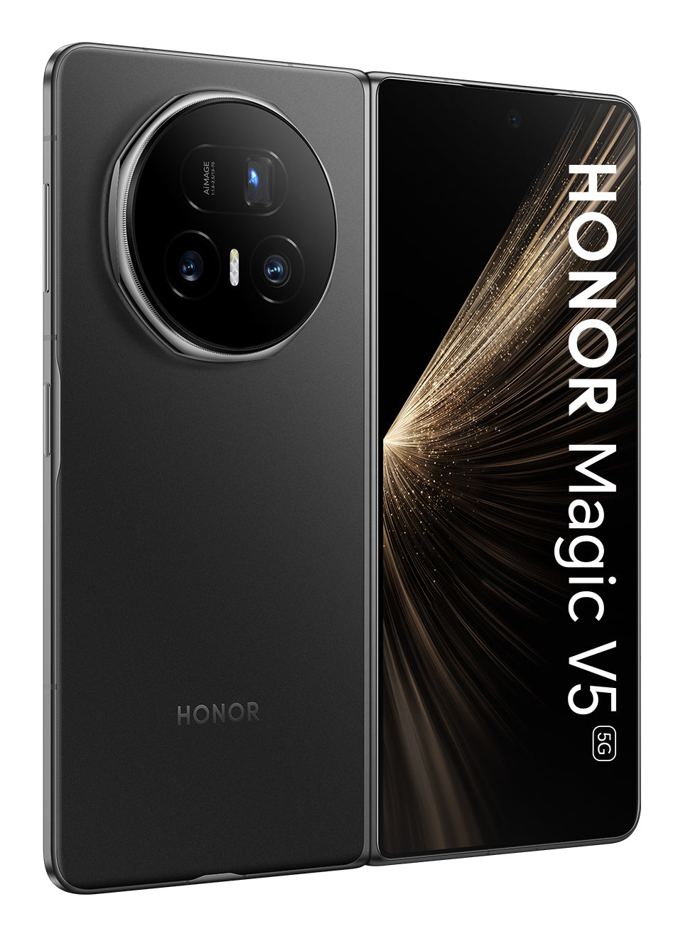 Honor MAGIC V5 20,2 cm (7.95") MagicOS 9.0.1 5G USB Type-C 16 GB 512 GB 5820 mAh Svart