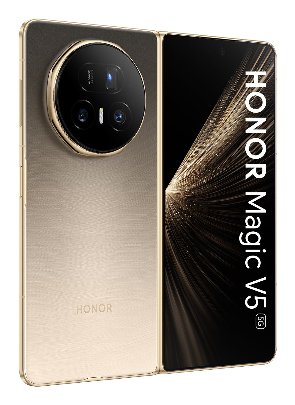 Honor MAGIC V5 20,2 cm (7.95") MagicOS 9.0.1 5G USB Type-C 16 GB 512 GB 5820 mAh Guld