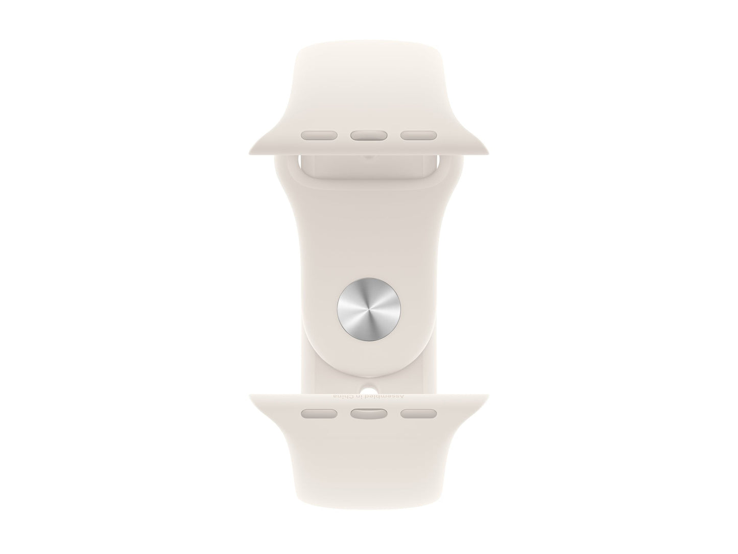 Apple Watch SE 3 44mm Gold (Beige Rubber Strap M/L)