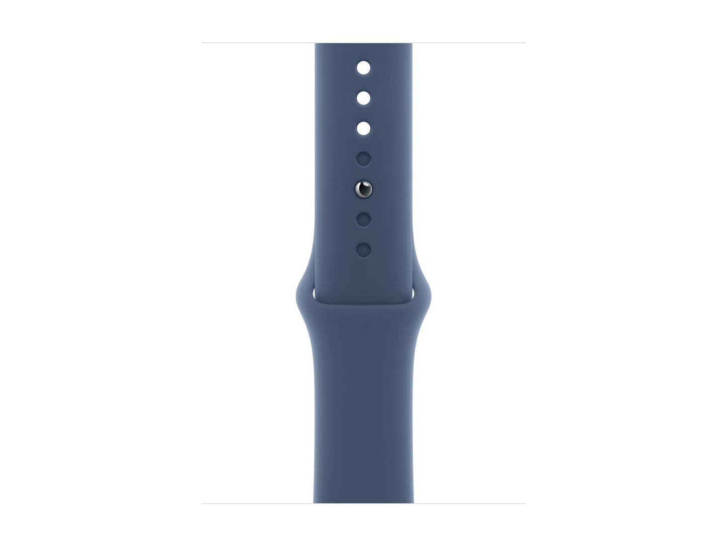 Apple Watch Series 10 46mm Silver (Blue Rubber Strap M/L)
