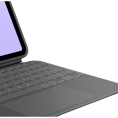 Logitech Combo Touch Keyboard Case Apple iPad Pro 11 (2024/2025) Grey QWERTY UK – Logitech