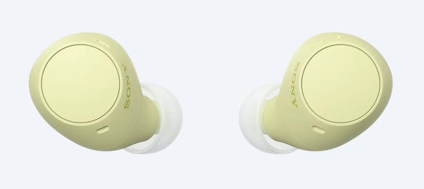 Sony WF-C510 Headset True Wireless Stereo (TWS) I öra Samtal/musik/sport/vardag Bluetooth Gul