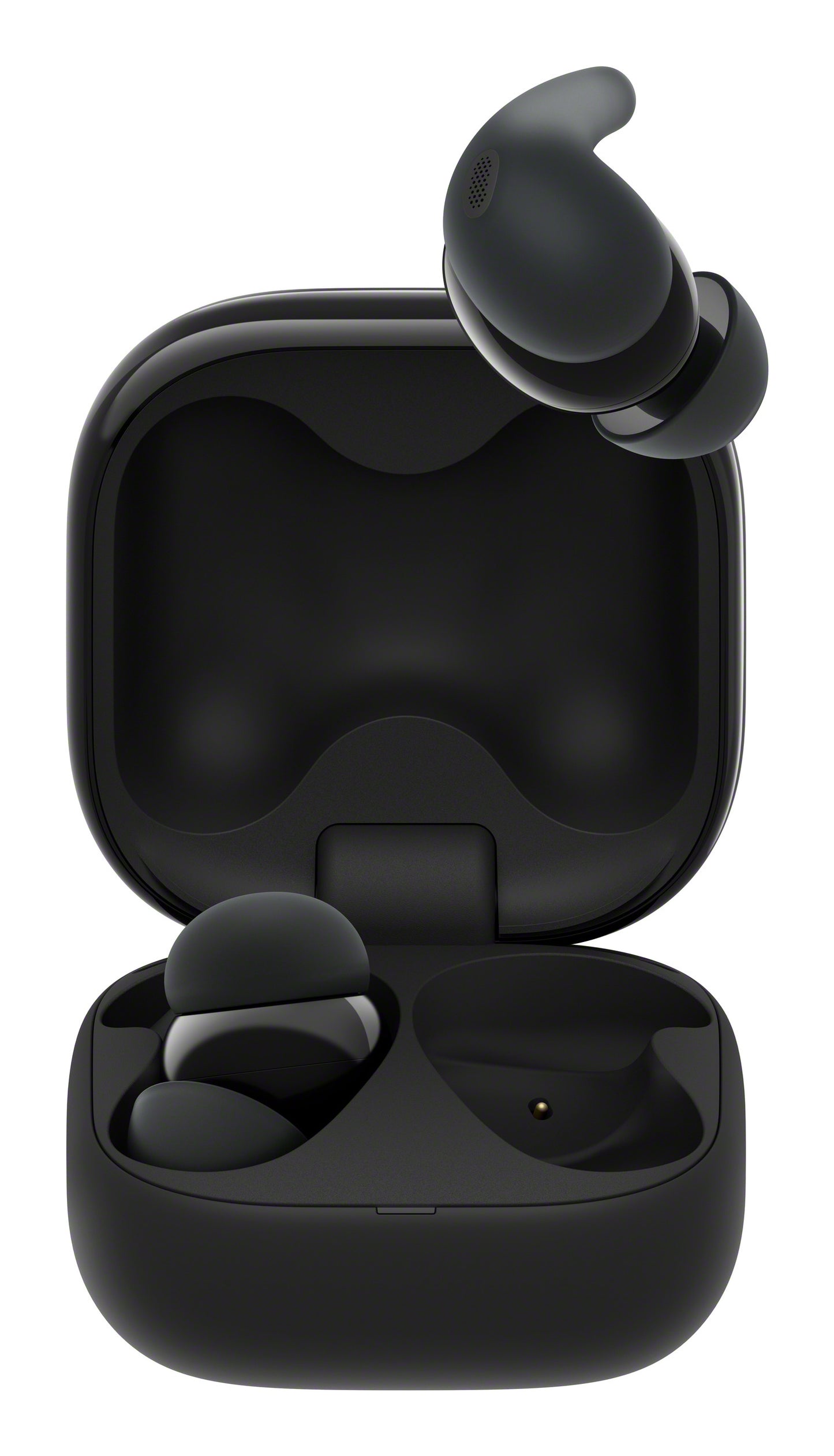 Sony LinkBuds Fit WFLS910NB hörlur och headset Trådlös I öra Samtal/musik Bluetooth Svart