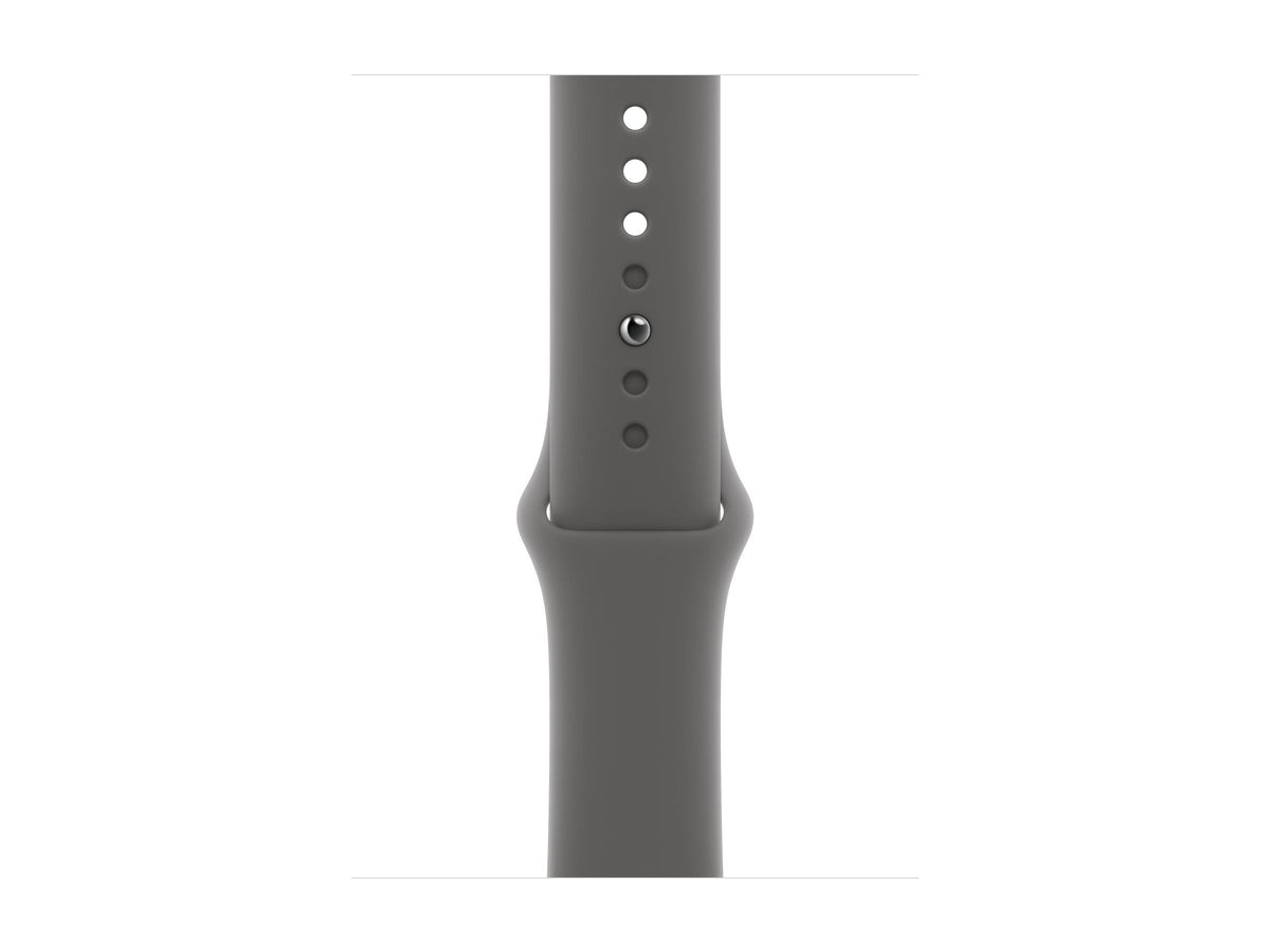 Apple Watch Series 11 46mm 5G Naturel Titanium (Grå Gummiband S/M) – Apple