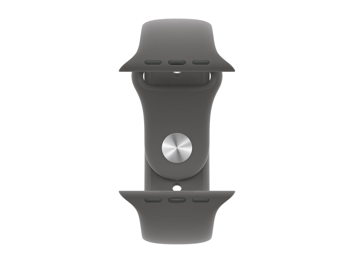 Apple Watch Series 10 4G 46mm Natural Titanium (Grå Gummiband M/L) – Apple