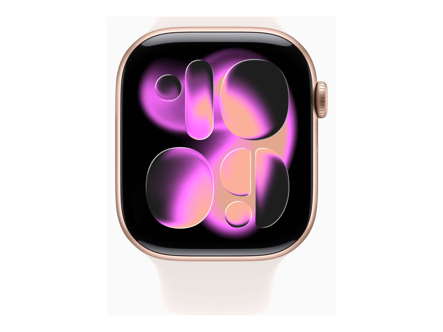 Apple Watch Series 11 46mm 5G Gold (Light Pink Rubber Strap S/M)