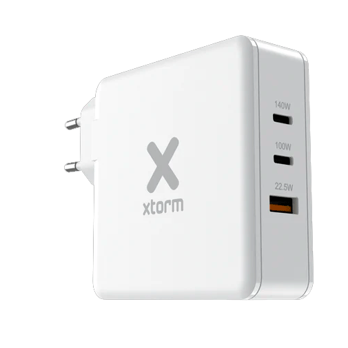 Xtorm Volt USB-C Snabbladdare 140W Vit – Xtorm