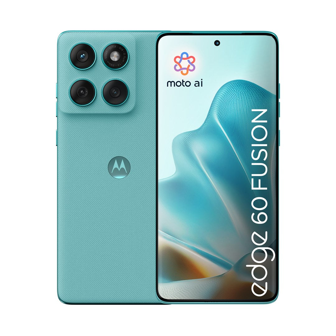 Motorola edge 60 fusion 16.9 cm (6.67") Dual SIM Android 15 5G USB Type-C 8 GB 256 GB 5200 mAh Turquoise