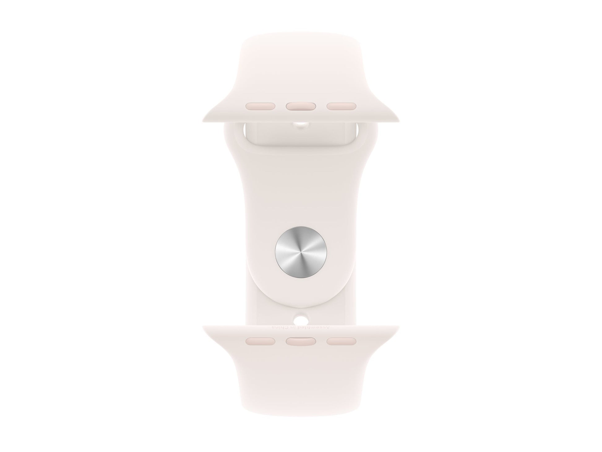 Apple Watch Series 11 46mm Guld (Ljusrosa Gummiband M/L) – Apple