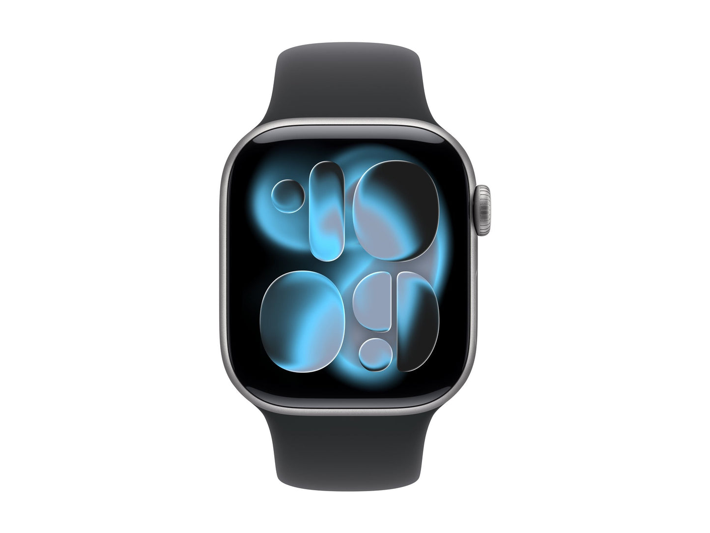 Apple Watch Series 11 42mm Grey (Black Rubber Strap M/L)