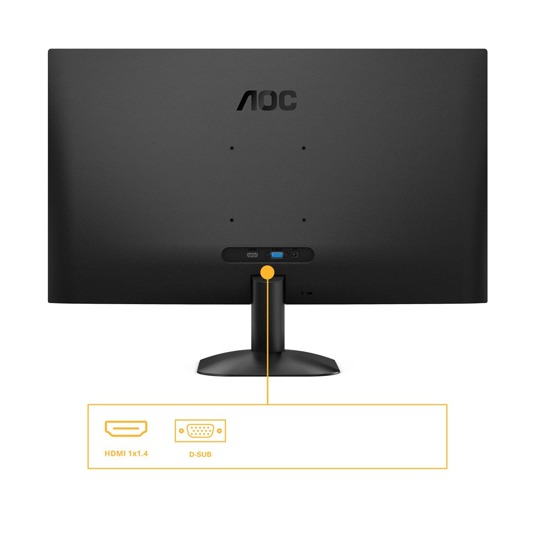 AOC B3 27B31H LED display 68.6 cm (27") 1920 x 1080 pixels Full HD Black – AOC