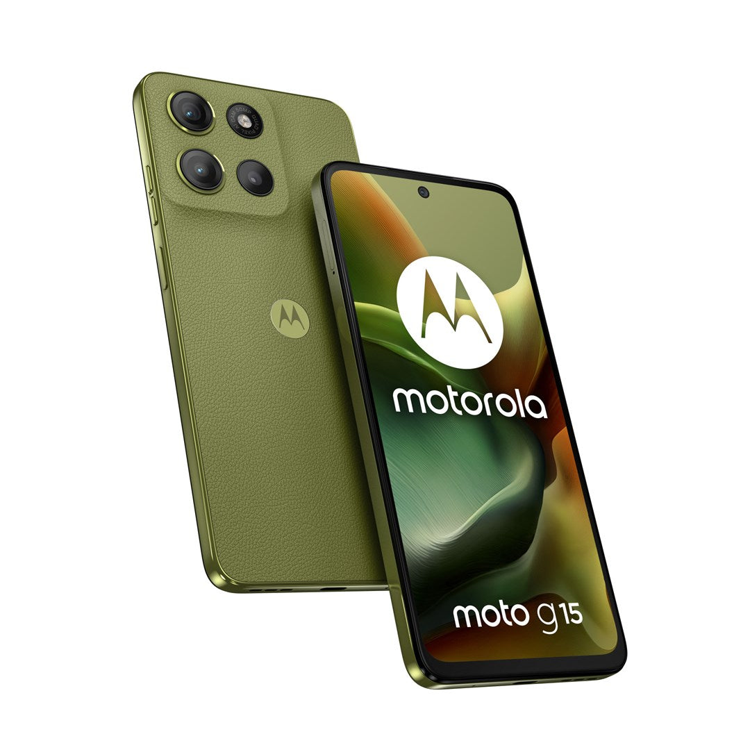 Motorola moto g15 17.1 cm (6.72") Dual SIM Android 15 4G USB Type-C 8 GB 128 GB 5200 mAh Green – Motorola