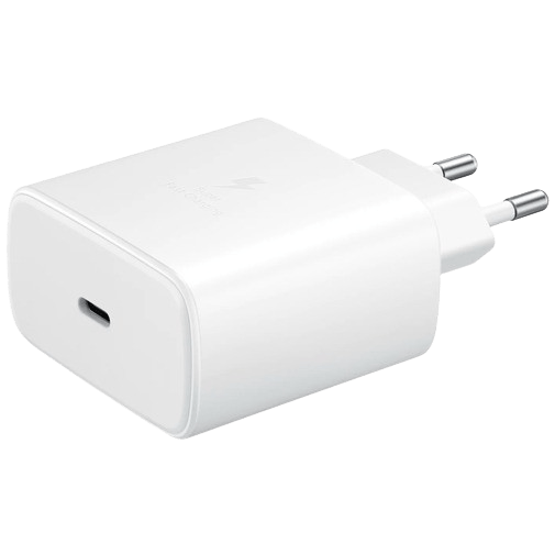 Samsung USB-C Snabbladdare 45W + USB-C Kabel EP-TA845 Vit – Samsung