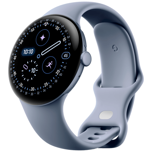 Google Pixel Watch 4 45mm Grå (Grå Rem) – Google