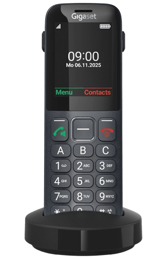 Gigaset COMFORT 600 SIM Svart – Gigaset