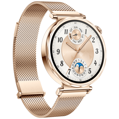 Huawei Watch GT 5 41mm Guld (Guld Milanese Rem) – Huawei