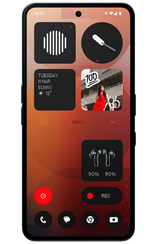 Nothing Phone (3a) 128GB Svart – Nothing