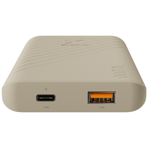 Xtorm Go2 USB-C Snabbladdare Powerbank 10.000mAh Beige – Xtorm